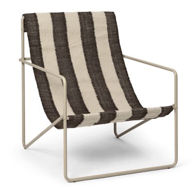 ferm LIVING Desert Lounge Chair - Color: Black - 1104269105