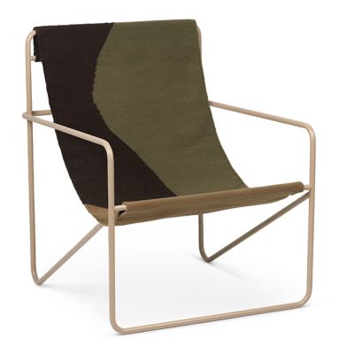 FRL2547470 ferm LIVING Desert Lounge Chair - Color: Brown - 1 sku FRL2547470