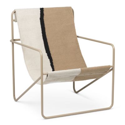 ferm LIVING Desert Lounge Chair - Color: Brown - 1103612866