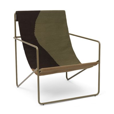 FRL2547477 ferm LIVING Desert Lounge Chair - Color: Grey - 11 sku FRL2547477