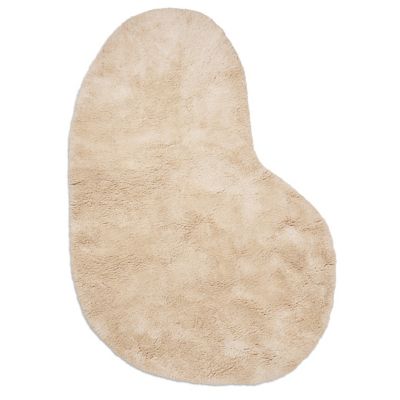 FRL2547600 ferm LIVING Forma Wool Rug - Color: White - Size:  sku FRL2547600