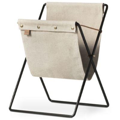 ferm LIVING Herman Magazine Stand - Color: Black - 3246