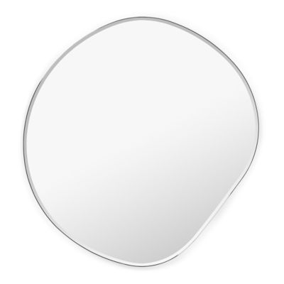 FRL2547729 ferm LIVING Pond Mirror - Color: Silver - Size: Sm sku FRL2547729