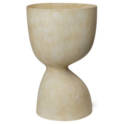 ferm LIVING Evoke Pot - Color: Beige - Size: Large - 1104268878