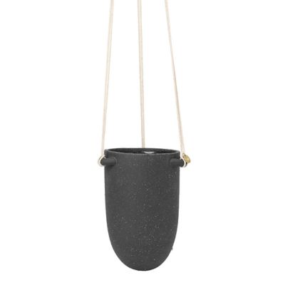 FRL2548433 ferm LIVING Speckle Hanging Pot - Color: Grey - Si sku FRL2548433