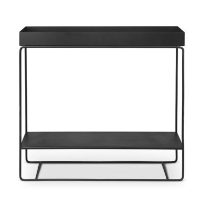 ferm LIVING Two-Tier Outdoor Plant Box - Color: Black - 110206101