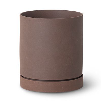 FRL2548528 ferm LIVING Sekki Pot - Color: Red - Size: Medium  sku FRL2548528