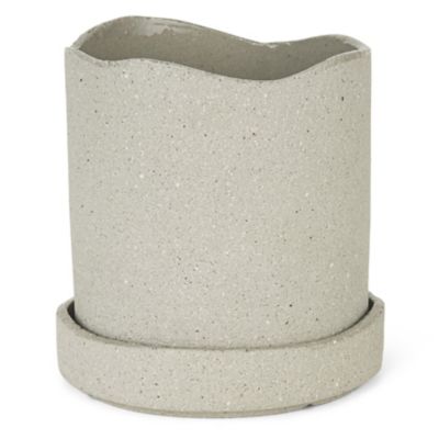 FRL2548536 ferm LIVING Uneru Pot - Color: Grey - Size: Small  sku FRL2548536