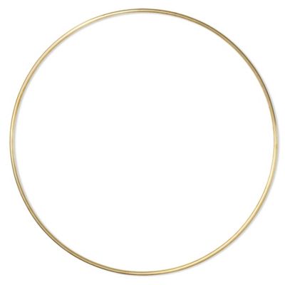 ferm LIVING Deco Frame Ring - Color: Brass - Size: Large - 1104264516
