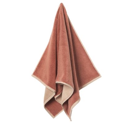 ferm LIVING Ekko Bath Towel in Red