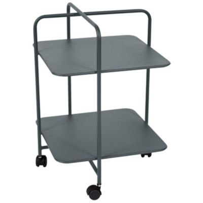 Fermob Alfred Rolling Small Table - Color: Grey - 324026