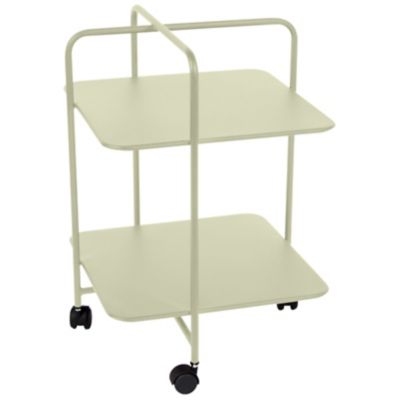 Fermob Alfred Rolling Small Table - Color: Green - 324065