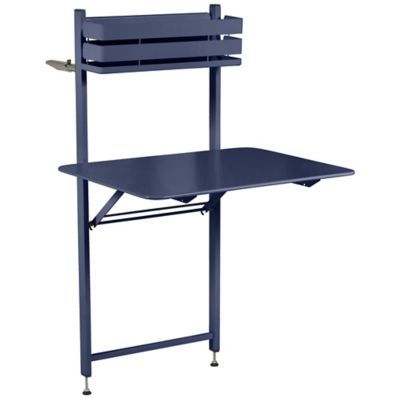 Fermob Bistro Balcony Table - Color: Blue - 027092