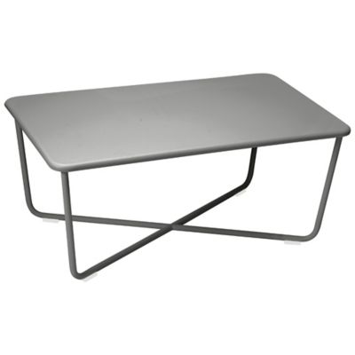 Fermob Croisette Low Table - Color: Black - 182042