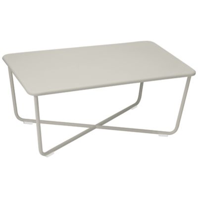 Fermob Croisette Low Table - Color: Grey - 1820A5