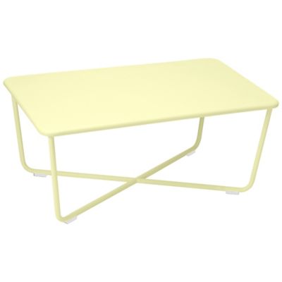 Fermob Croisette Low Table - Color: Yellow - 1820A6