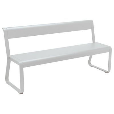 Fermob Bellevie Bench with Back - Color: Green - 8415A7