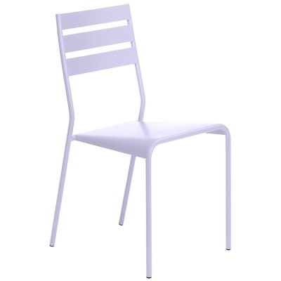 FRM2525566 Fermob Facto Chair - Set of 2 - Color: Purple - 25 sku FRM2525566