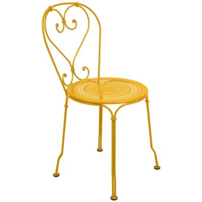 FRM2407838 Fermob 1900 Chair - Set of 2 - Color: Yellow - 220 sku FRM2407838