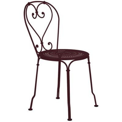 FRM2407837 Fermob 1900 Chair - Set of 2 - Color: Black - 2201 sku FRM2407837