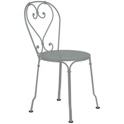 Fermob 1900 Chair - Set of 2 - Color: Grey - 2201C7