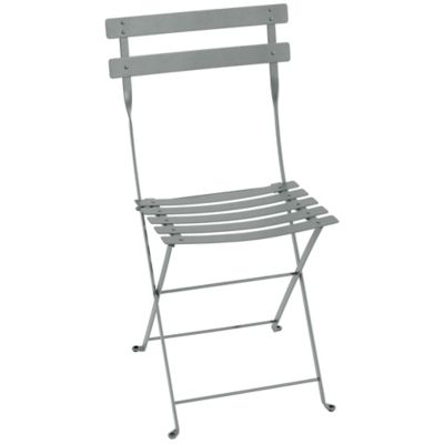 Fermob Bistro Folding Chair - Set of 2 - Color: Grey - 0101C7