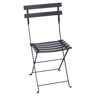 Fermob Bistro Folding Chair - Set of 2 - Color: Black - 010147