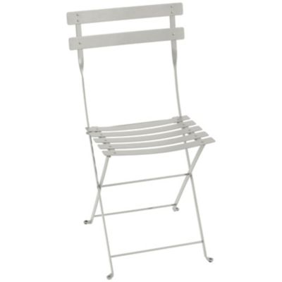 Fermob Bistro Folding Chair - Set of 2 - Color: Grey - 0101A5