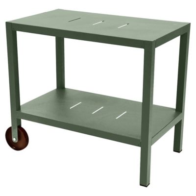 Fermob Quiberon Bar Cart - Color: Green - 321082