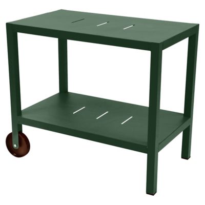 FRM1654834 Fermob Quiberon Bar Cart - Color: Green - 321002 sku FRM1654834