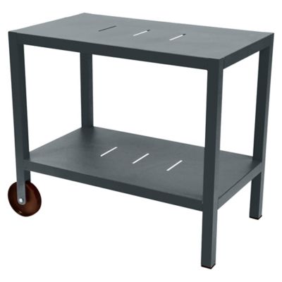 FRM1654839 Fermob Quiberon Bar Cart - Color: Grey - 321026 sku FRM1654839