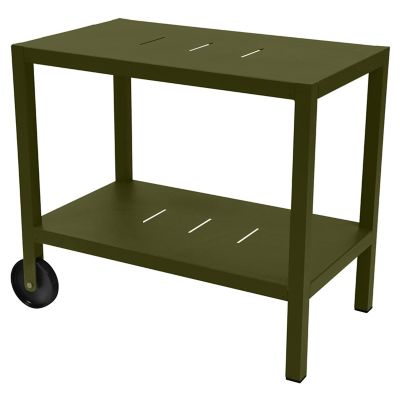 FRM2527940 Fermob Quiberon Bar Cart - Color: Green - 3210D3 sku FRM2527940