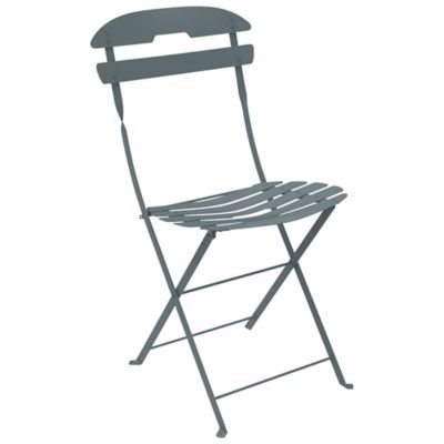 Fermob La Mome Chair - Set of 2 - Color: Grey - 370126