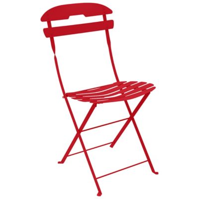 FRM1654958 Fermob La Mome Chair - Set of 2 - Color: Red - 370 sku FRM1654958