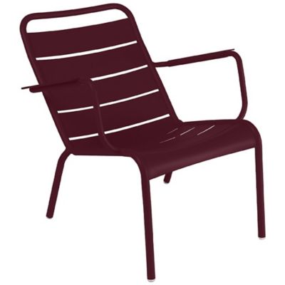 FRM2225114 Fermob Luxembourg Low Chair - Set of 2 - Color: Re sku FRM2225114