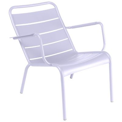 Fermob Luxembourg Low Chair - Set of 2 - Color: Purple - 4104D1