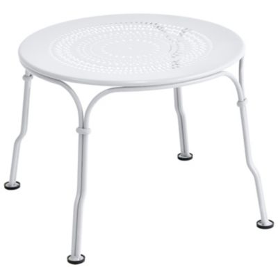 FRM1807050 Fermob 1900 Low Table - Color: White - 223301 sku FRM1807050