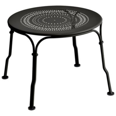 FRM1807054 Fermob 1900 Low Table - Color: Black - 223342 sku FRM1807054