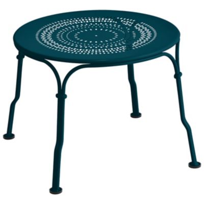 FRM1833707 Fermob 1900 Low Table - Color: Blue - 223321 sku FRM1833707