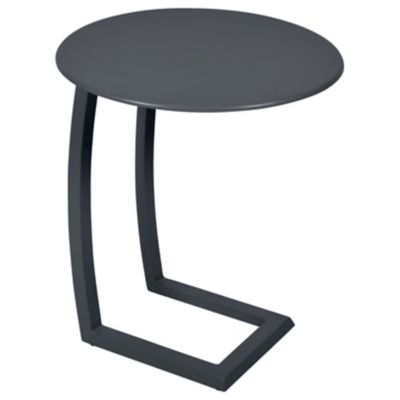 FRM1807112 Fermob Alize Offset Low Table - Color: Black - 896 sku FRM1807112