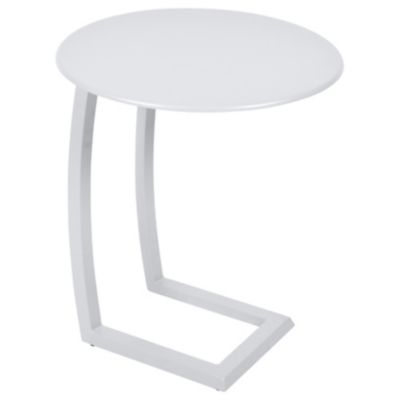 FRM1807119 Fermob Alize Offset Low Table - Color: White - 896 sku FRM1807119