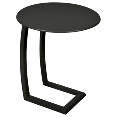 Fermob Alize Offset Low Table - Color: Black - 896142