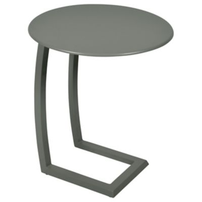 FRM1807128 Fermob Alize Offset Low Table - Color: Grey - 8961 sku FRM1807128