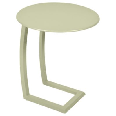 Fermob Alize Offset Low Table - Color: Green - 896165