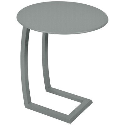 Fermob Alize Offset Low Table - Color: Grey - 8961C7