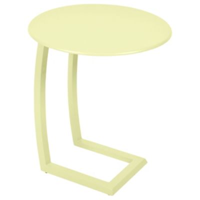 FRM2531858 Fermob Alize Offset Low Table - Color: Yellow - 89 sku FRM2531858