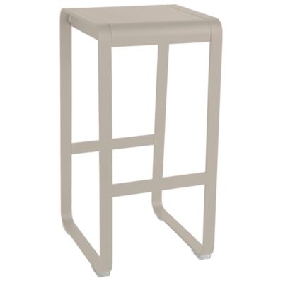 Fermob Bellevie High Stool Without Backrest - Color: Brown - 840314