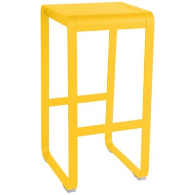 Fermob Bellevie High Stool Without Backrest - Color: Yellow - 8403C6