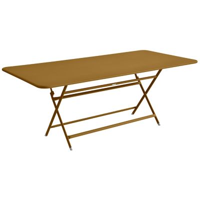 Fermob Caractere Rectangle Table - Color: Brown - Size: 75x35 - 5931D2