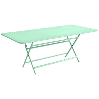 Fermob Caractere Rectangle Table - Color: Green - Size: 75x35 - 593183